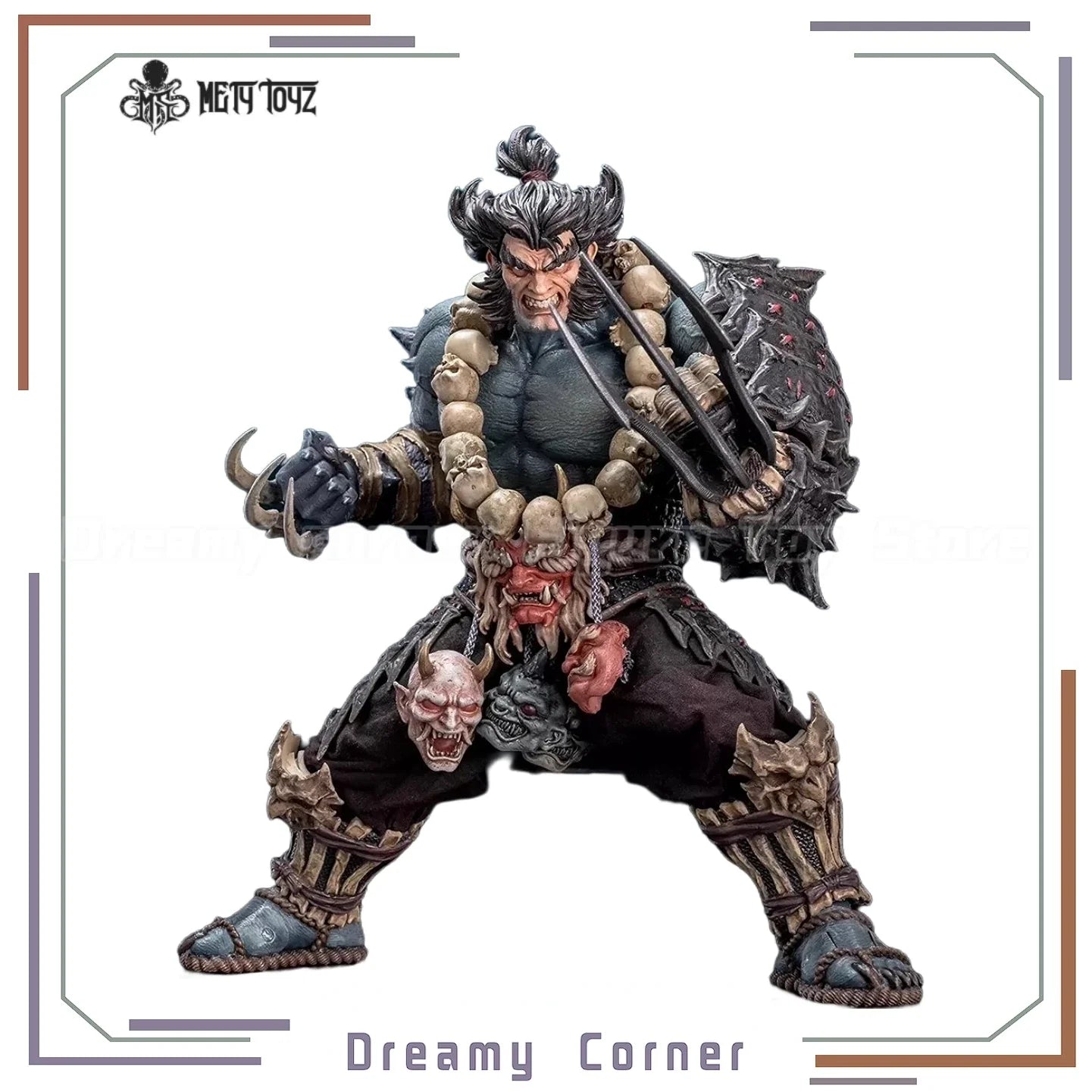 【Vorverkauf】Original Mety Toyz Demon Slayer Shura Takigawa Oni Samurai High Edition 1/10 Actionfigur Spielzeug Modell Sammlung