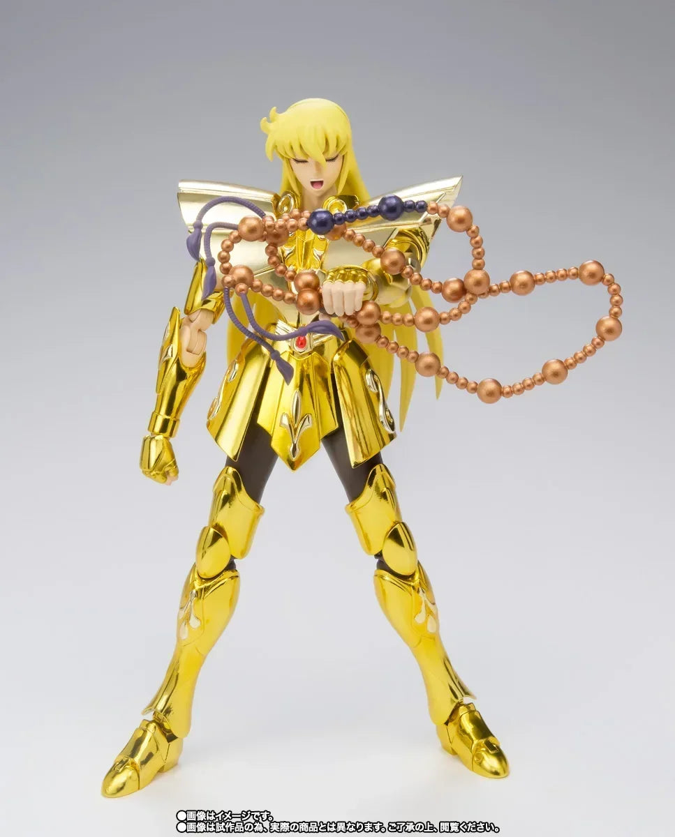 Original BANDAI Saint Cloth Myth EX Saint Seiya Virgo Shaka 20th REVIVAL Collection Figures Model Toys