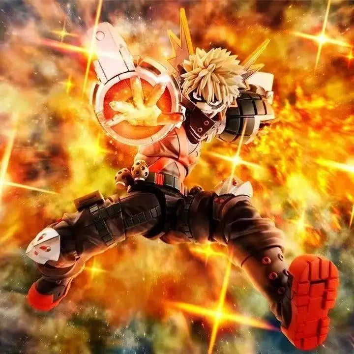【Auf Lager】Bandai SHF My Hero Academia Bakugo Katsuki Fertigmodell Bewegliche Figur