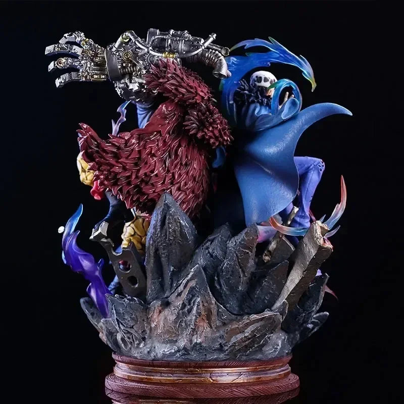 23cm Anime One Piece Figures Luffy Trafalgar 3 Captain One Piece Action Figures Figurine Collection Ornament PVC Model Toys Gift
