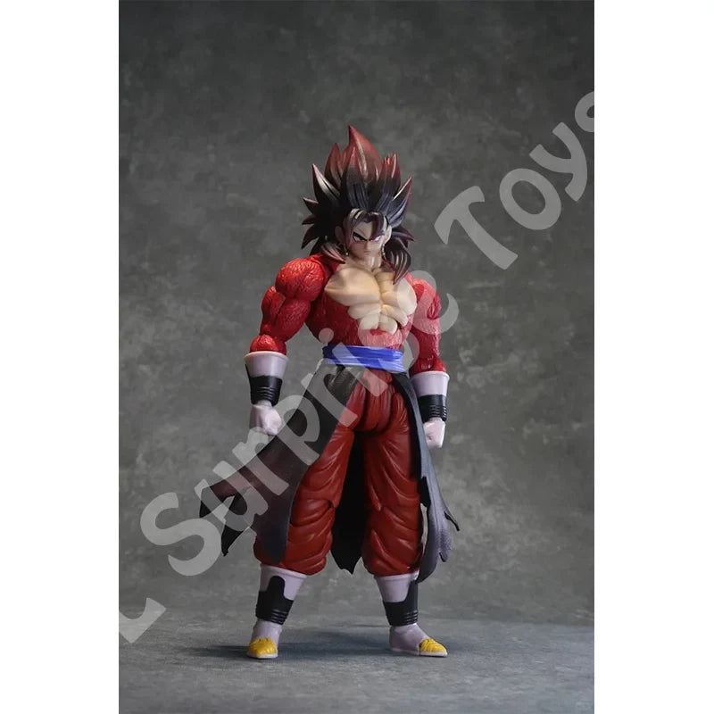 In Stock Mythos Anime Studio Dragon Ball Super Saiyan 4 Vegito Limit Break Anime Action Figures Model Toys Gifts