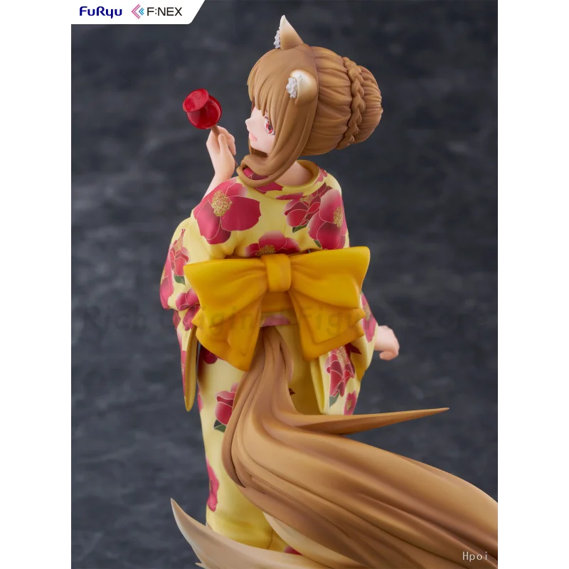 Original in Stock F:NEX MERCHANT MEETS THE WISE WOLF Holo BathrobeVER. Toys Statue Model Doll Ornaments Gift Figure Collection