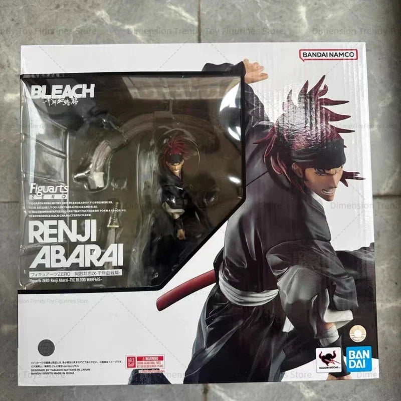 Bandai Original In Stock Thousand Years of Blood War Figuarts ZERO Anime Bleach Abarai Renji Action Figures Model Toy Gifts DT