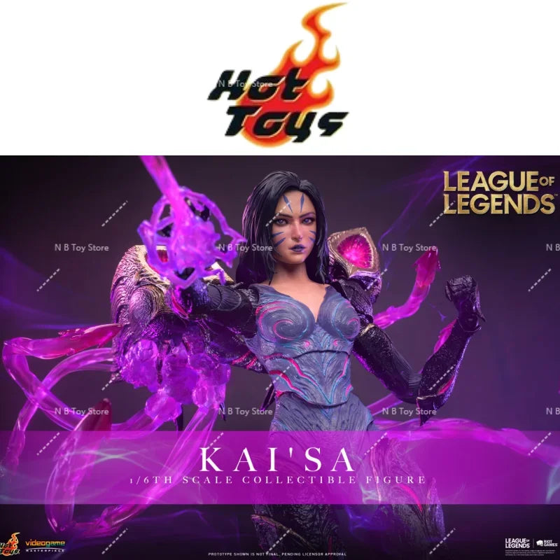 HotToys HT 1/6 Game League of Legends Void Girl Kasha KAI SA VGM57 Action Figure Model Toys