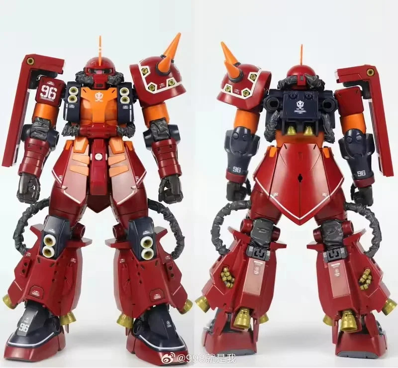 NEW Lane Leien Model ZG-001 ZG-002 MG MS-06R Psycho Zaku Action Figure Thunderbolt Anime Figures 1/100 Scale Model Kit Gifts
