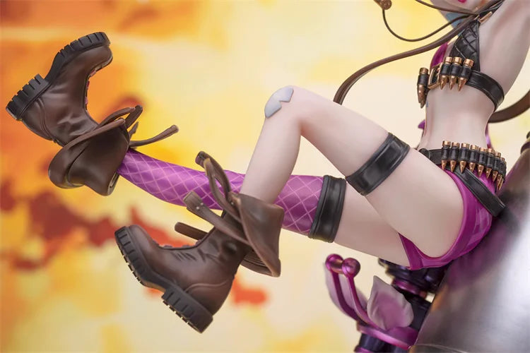 In Stock Myethos League of Legends LOL Jinx JINX Ornaments Figures Game Peripherals Movable Figures Collection Gifts