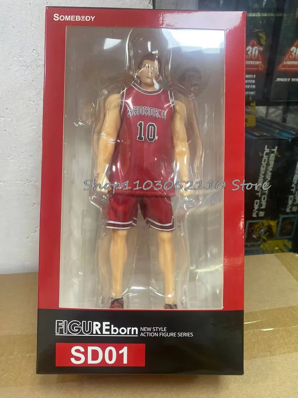 Slamdunk Sakuragi Hanamichi Figure Somebody Toys Sd01 Sd03 Rukawa Kaede Action Figures Decoration Cartoon Toy Doll Birthday Gift