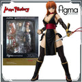 Max Factory Original Figma Kasumi C2 Black Ver. Anime Action Figures Toys for Boys Christmas Gift Collectible Model Ornaments
