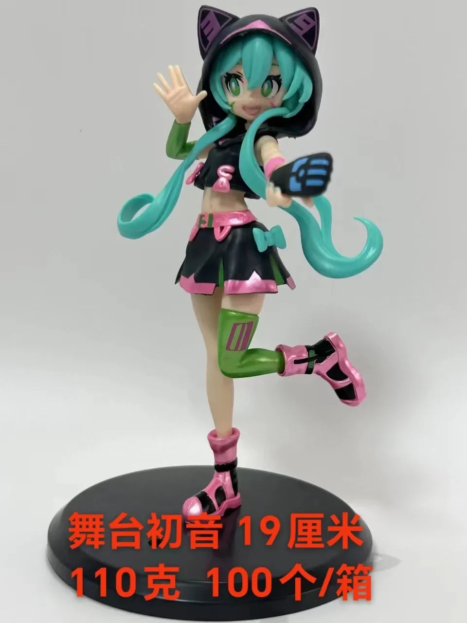 BANDAI 18CM Anime Hatsune Miku Figure Piapro Characters Live Stage Ver Model Toy Gift Action Figure Doll Ornaments PVC