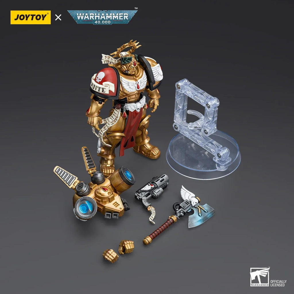 HIPLAY JOYTOY Blood Angels Sanguinary Guard Commander Dante 1/18 Warhammer 40,000 Reissue Action Figure