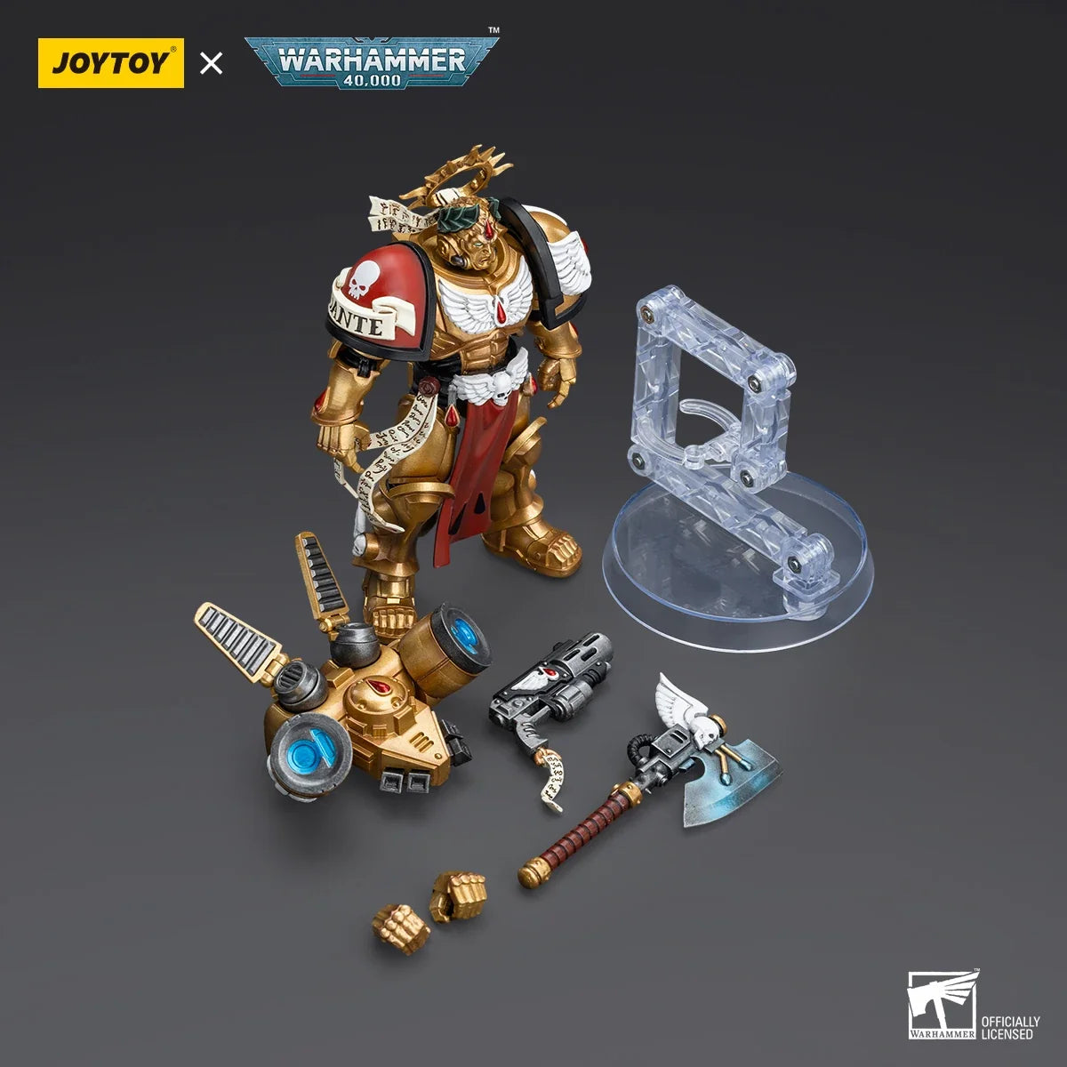 HIPLAY JOYTOY Blood Angels Sanguinary Guard Commander Dante 1/18 Warhammer 40,000 Reissue Action Figure