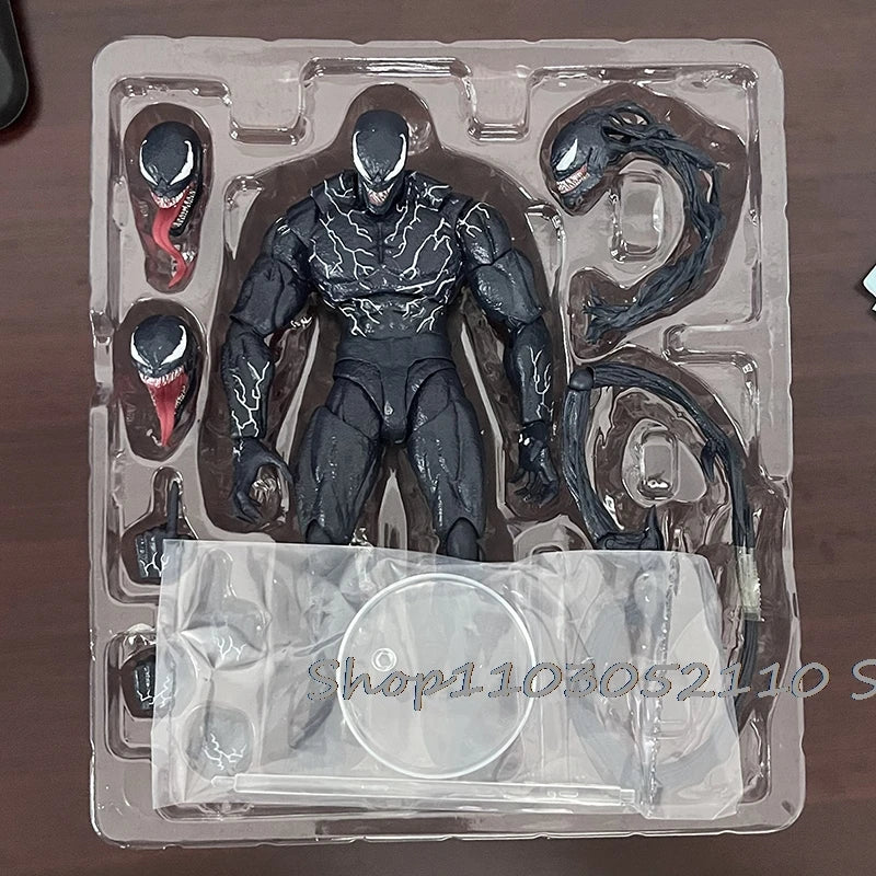 SHFiguarts Venom Red Venom Carnage Action Figure Shf Venom 2 Let There Be Carnage Anime Figure Model Toy Birthday Gifts Doll
