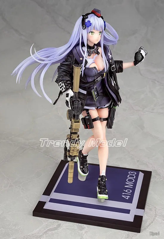 In Stock Original Phat! Girls Frontline HK416 MOD3 Damage Edition 1/7 Action Figure Model Figures Toys Gift Collection Ornaments