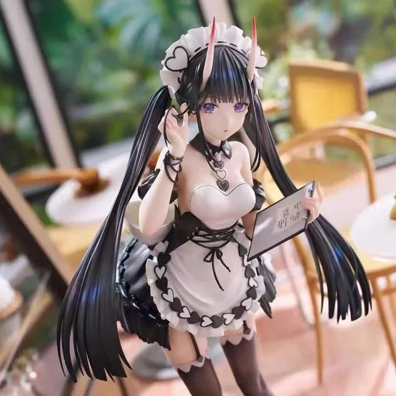 New 25cm Alice Glint Lane Noshiro Need Less Ice Maid Outfit Scale Figure In Stock Anime Collectible Statue For Game Gift Fans