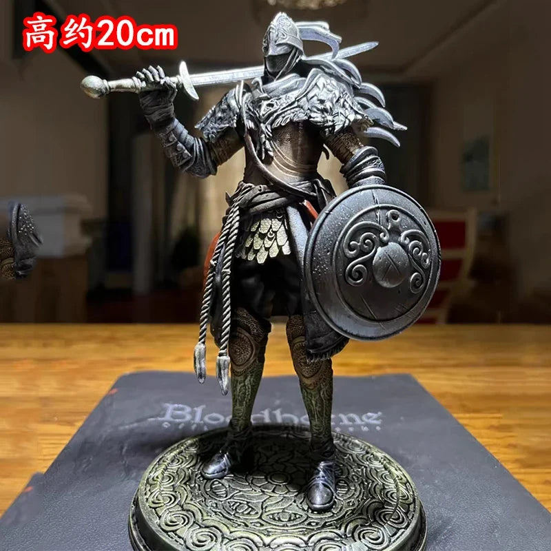 Elden Ring Anime Figure 20cm The Tarnishedt Figure Vagabond Knight Figurine Model Statue Doll Collection Decoration Toy Kid Gift