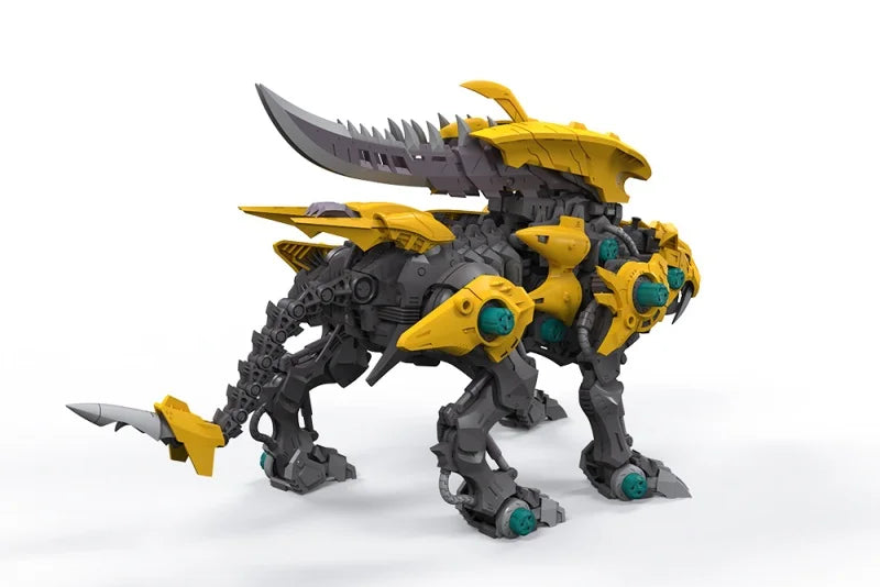 In Stock KOTOBUKIYA Original 1/72 ZOIDS Takara Tomy Highend Master Model WOO2 Fang Tiger Action Figures Toys Gift for Kids