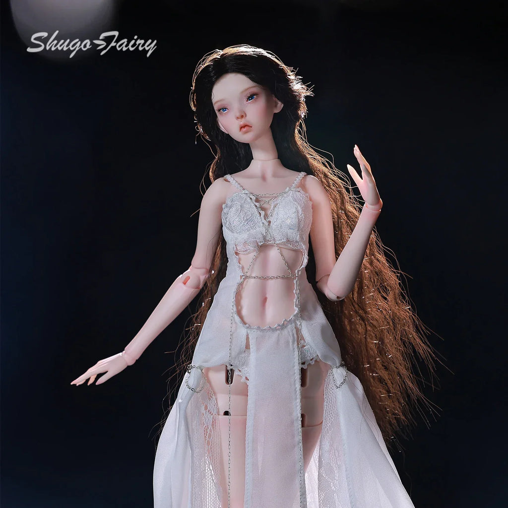 Phyllis E 1/4 BJD Doll Pregnant Belly Slim Body Resin Art Doll Slender Body Complete Set ShugaFairy Figure
