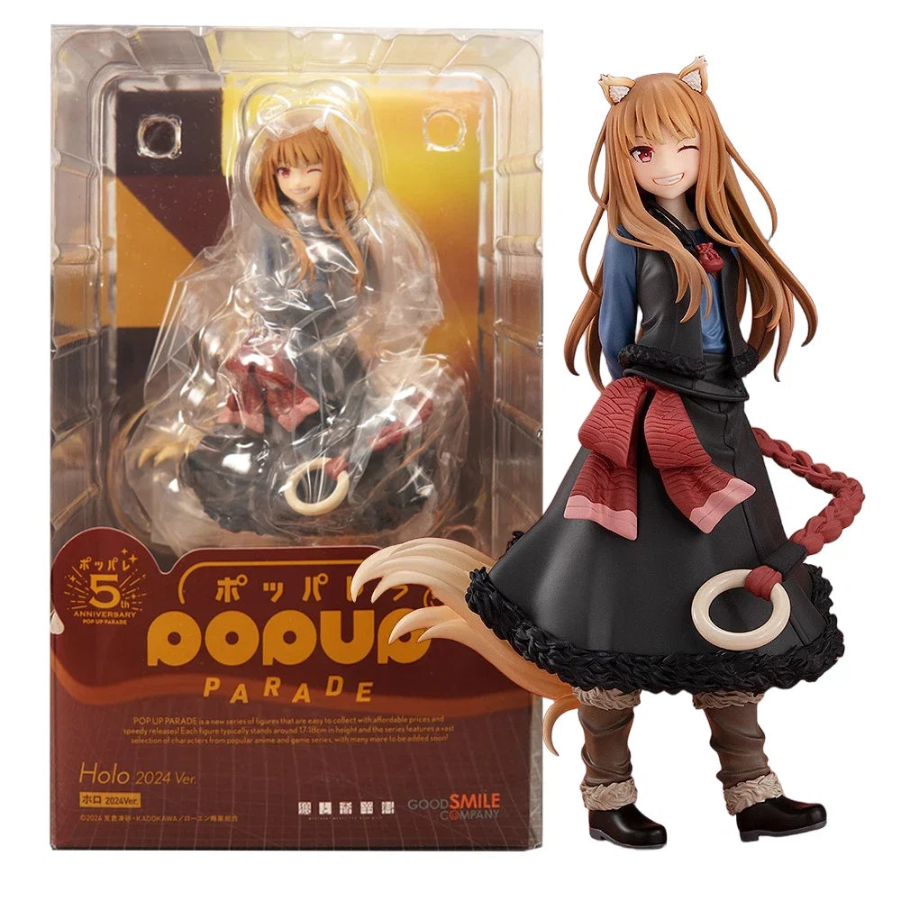 17CM Anime  Holo Figure Ookami to Koushinryou Merchant Meets the Wise Wolf Stand Model Toy Gift Collection Aciton Figure PVC