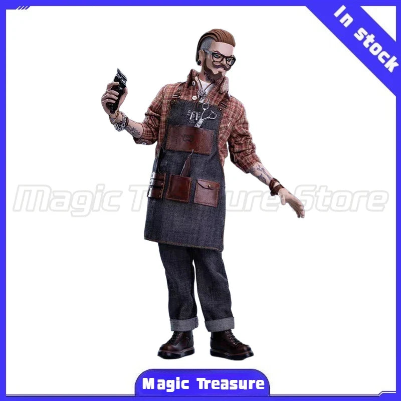 【MT】Original YUANXINGSHl JC-001 Gathering Trend Series First Round Oil Head Barber Tony 1/6 Action Figure Toy Model