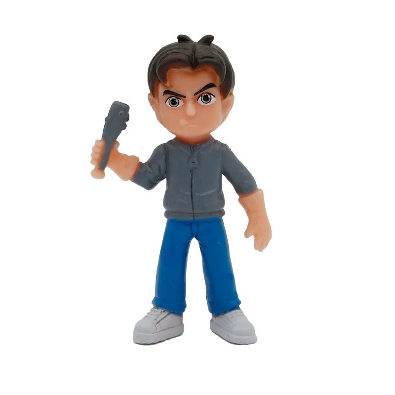 New 6PCS Q Version Figure Wholesale Steve Monster Handheld Figures with Bagged Small PVC Dolls Desktop Decora Gifts