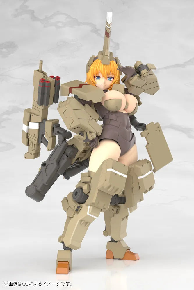 Original Kotobukiya FG124 Kaiten Ko Action Figure Frame Arms Girl Mobile Suit Girl Doll Figures Assembled Model Kit Toys Gifts