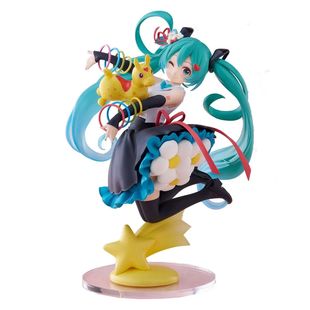 100 % offiziell echtes TAITO AMP+Hatsune Miku✕Rody 39th Anniversary Ver. Actionfiguren Anime-Statuen-Modell Mädchenspielzeug Kollektionen