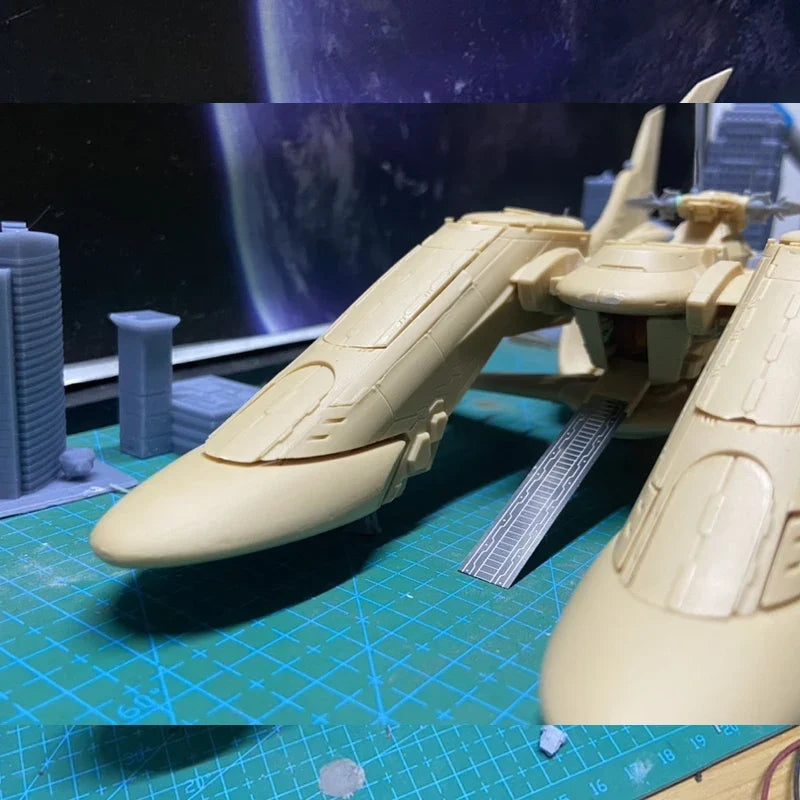 1/1700 Gundam Seed Archangel Spacecraftr Unassembled Unpainted Custom GK Figure Resin Model Kit