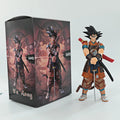 21cm Anime Dragon Ball Z Figure Samurai Son Goku Broly Super Saiyan Action Figures PVC Collection Model Doll Ornaments Toys Gift