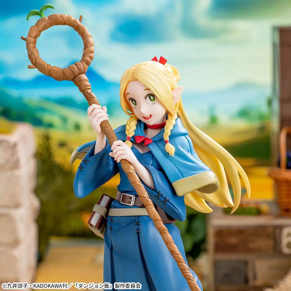 In Stock SEGA Original Genuine Anime Dungeon Meshi Marcille Donato Luminasta 19cm Collections Model Toy Figures Birthday Gift