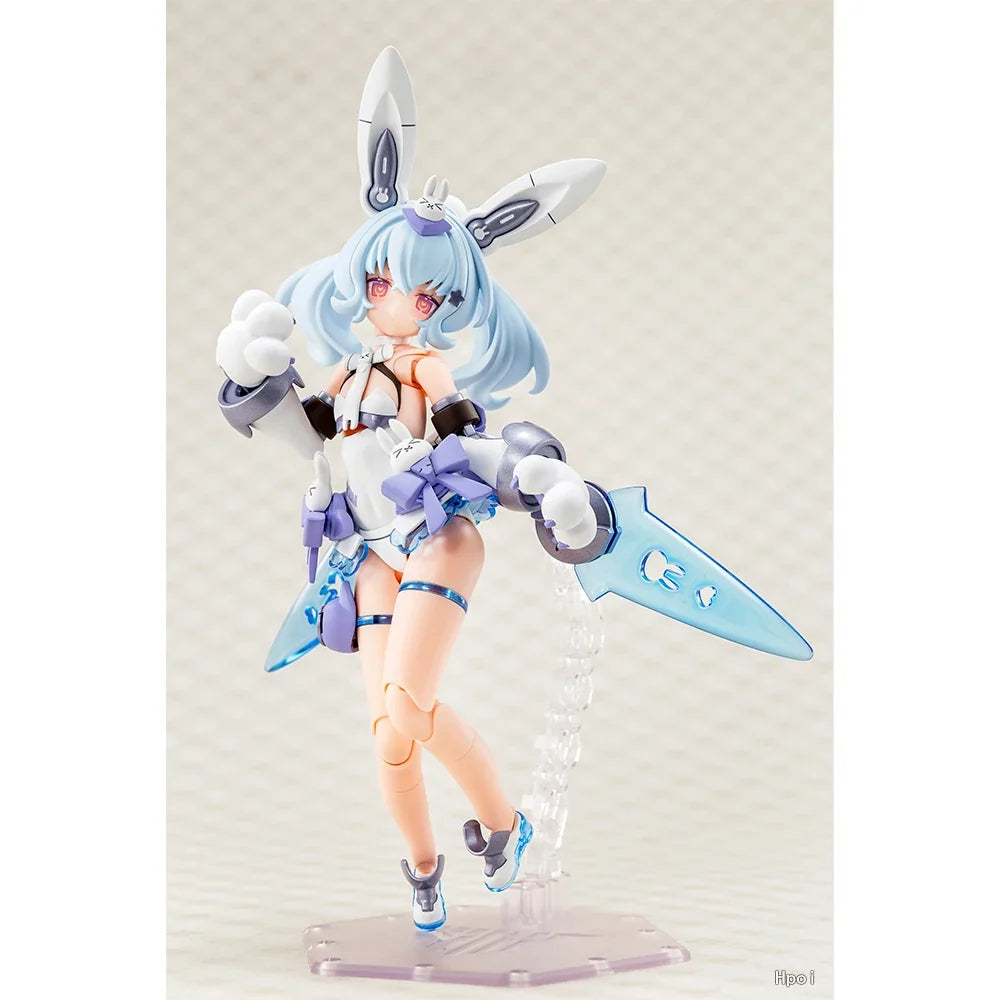 In Stock Genuine KOTOBUKIYA PUNI MOFU Yuki Tu Kuro Mao Anime Figures Assembled Model Movable Collectible Gifts Toys