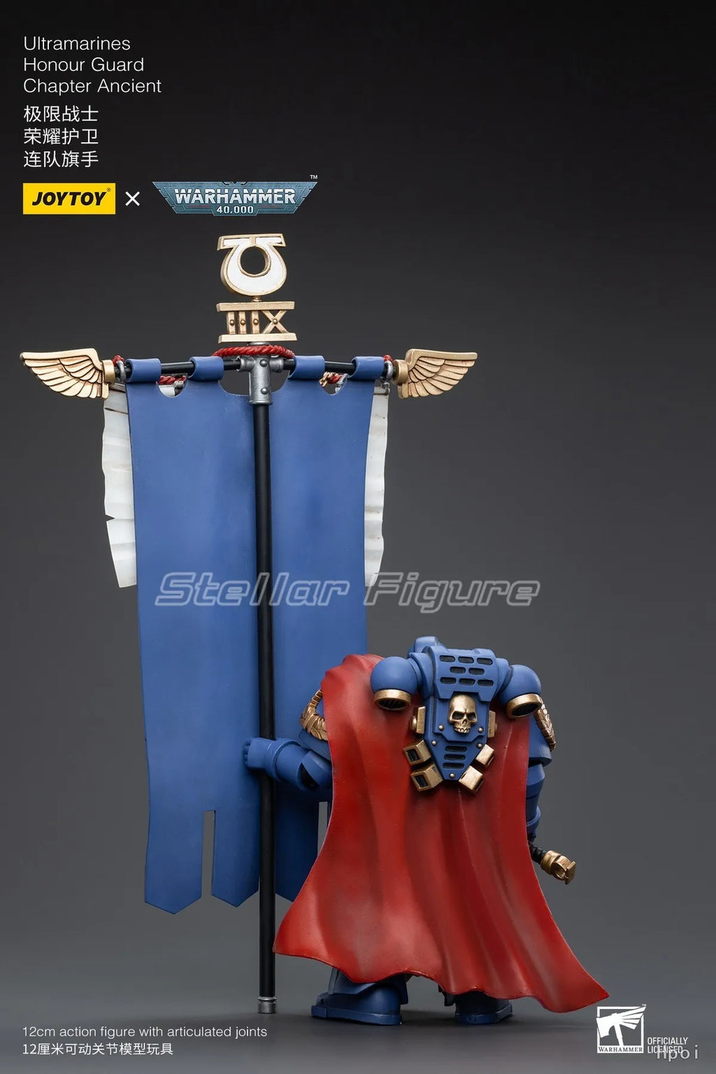 【SF】JOYTOY Warhammer 40K 1/18 Action Figure Ultramarines Honour Guard Chapter Ancient Model Toys Gifts Collection