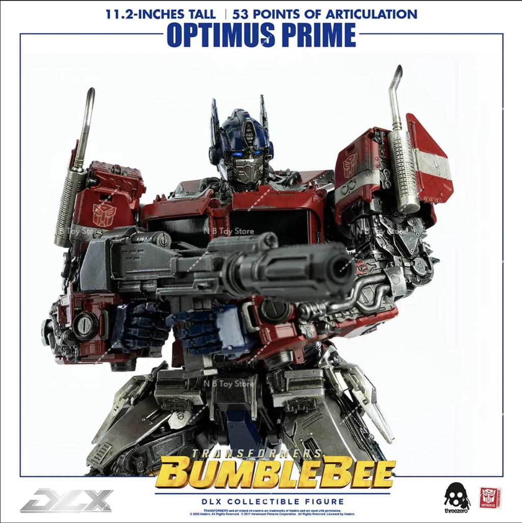 Original ThreeZero 3A G1 MDLX Transformation DLX T6 OP Prime 53 Points of Articulation High Quality Action Figure with Box