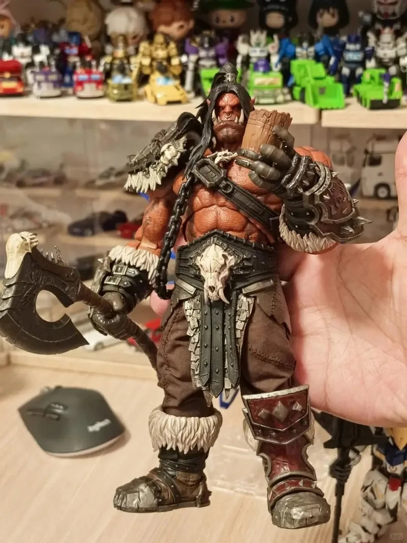 Hero Toys Hellscream Tribal War Song Great Chief Chieftain Orc Warrior 1/10 Action Figure Model Doll Toys In Stock