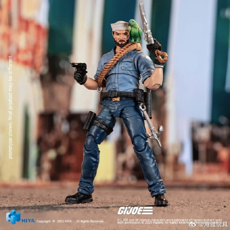 Hiya Gijoe 1/18 Scale Sailor Bewegliche Actionfigur für erwachsene Hobbysammler Schreibtischdekoration