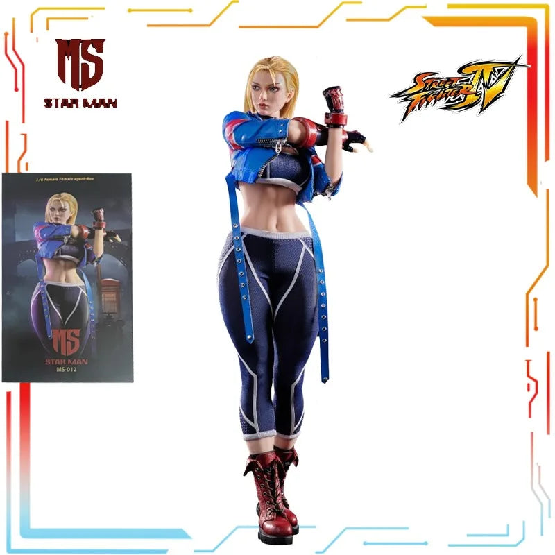 STARMAN Original 1/6 Mobile Doll Soldiers Series Street Fighter Jami Anime Action Figure Model Toys Collectible Gifts for Friend