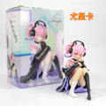 9CM Anime Game Arknights Eureka Figure U-Official Noodle Stopper Figure F:Nex Model Toy Gift Collection Action Figure PVC Doll
