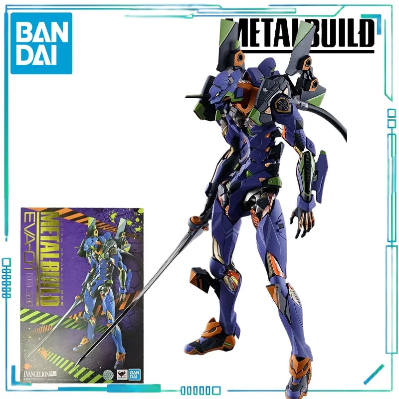 BANDAI Genuine METAL BUILD Series Neon Genesis Evangelion，Evangelion Unit-01 [EVA2020] Finished Product Movable Model As A Gift