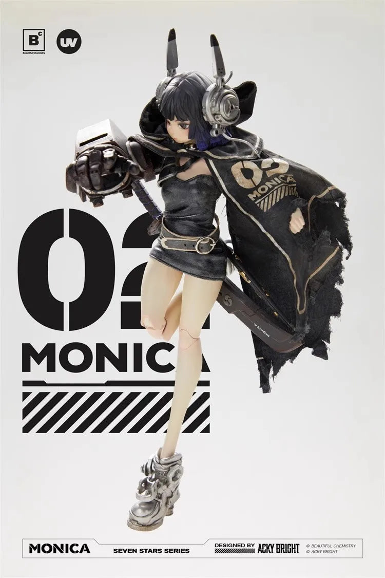 UNDERVERSE UV202415 1/6 Soldier UV No. 02 MONICA Full Set 12'' Actionfigur Modell Spielzeug auf Lager