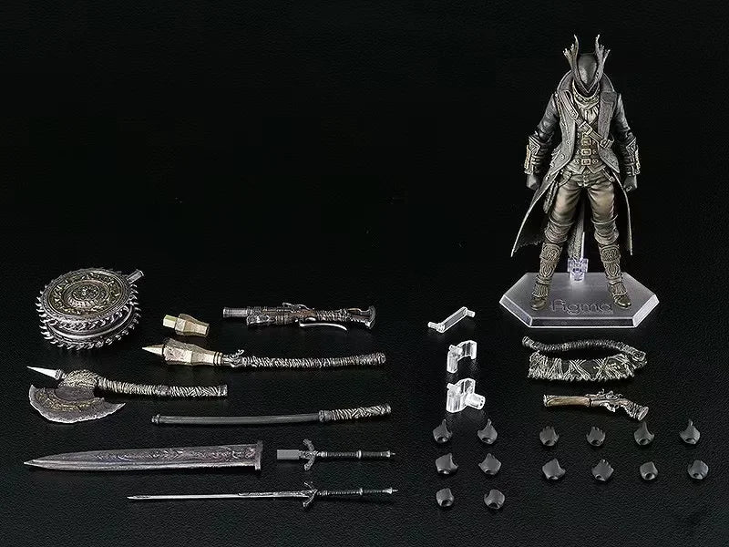 In Stock Original Max Factory Figma#367-DX BloodBorne The Old Hunter Anime Figure PVC Collectible Model Toy Ornaments Desktop