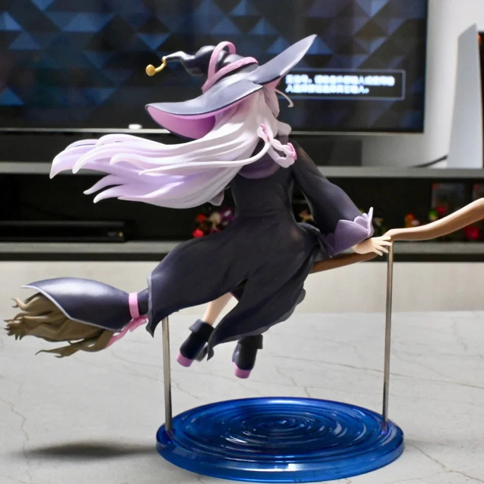 Anime Wandering Witch: The Journey Of Elaina 20cm Elaina PVC Action Figure Model Toys For Kids Birthday Gift