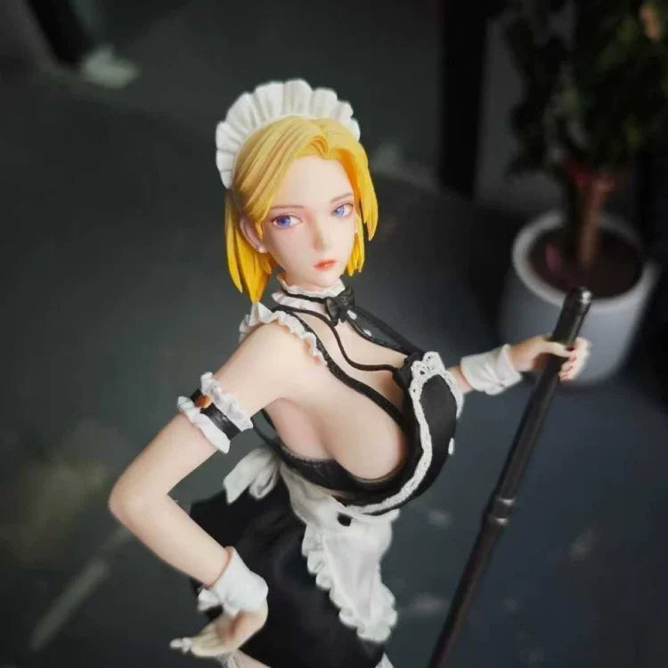 Chinese Made Spy x Family Yor Forger Maid Outfit GK Figure Anime Model Toy Boxed Standing Pose For Anime Collectors