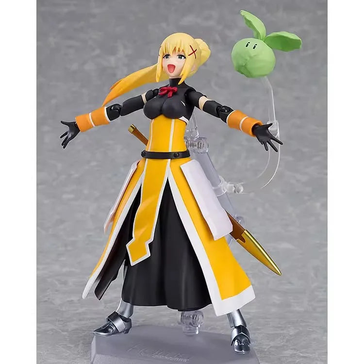 In Stock Original Max Factory Figma 450 Darkness Kono subarashi sekai ni shukufuku wo 14Cm Action Figure Model Collectible Toys
