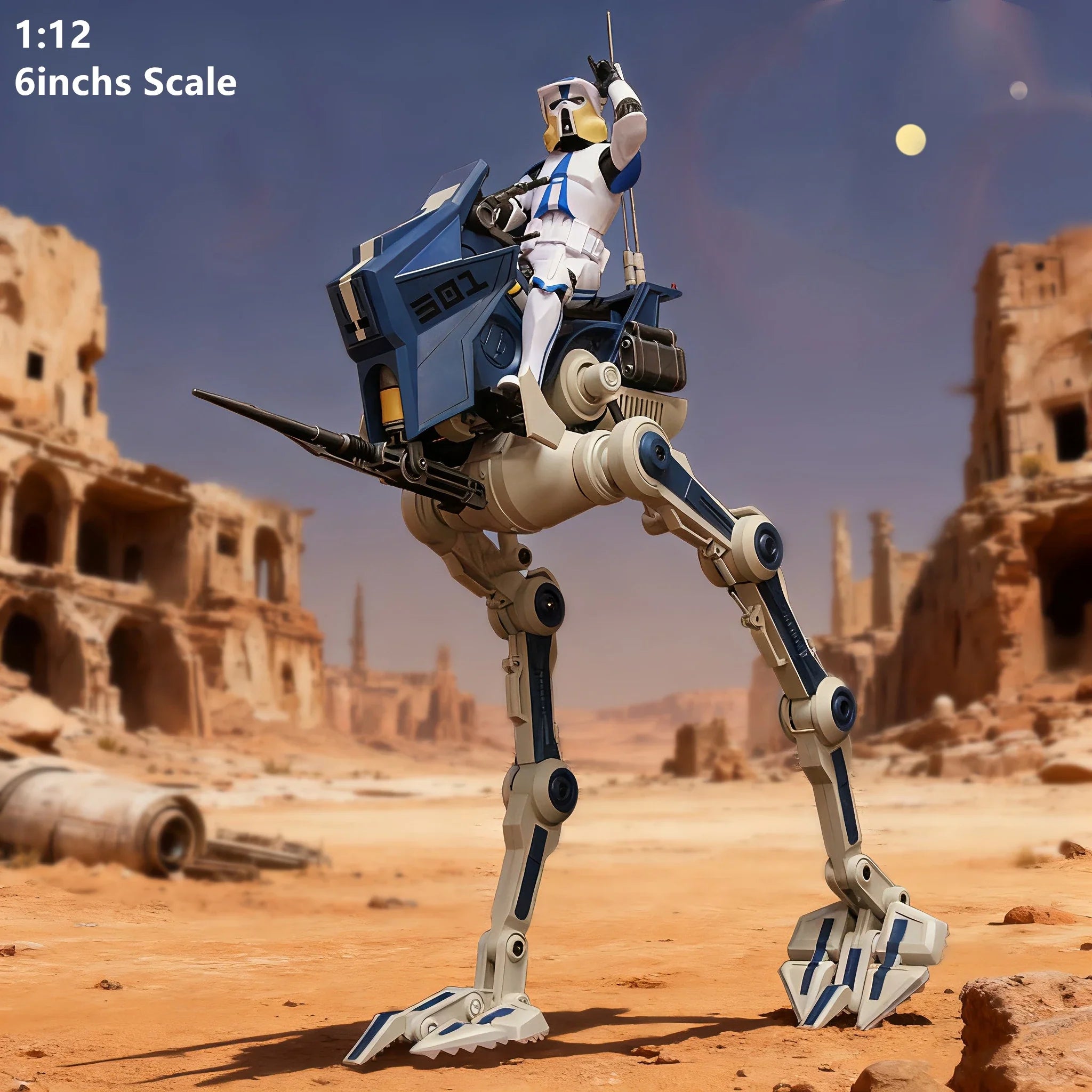 1:12 6inchs Scale 501st Legion AT-RT ATRT All Terrain Reconnaissance Transports ﻿Clone ARF Trooper 6" Action Figure Toys Doll