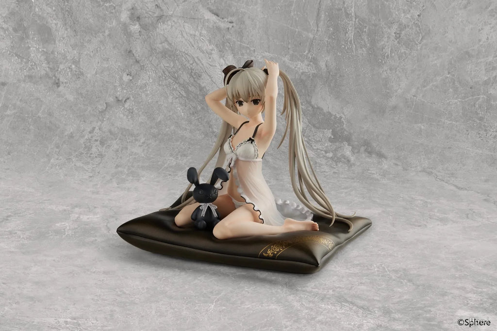 16CM Anime Yosuga no Sora Kasugano Sora Figure Pajamas Sitting Posture  Cute Model Toy Girl Gift Collection Ornaments PVC