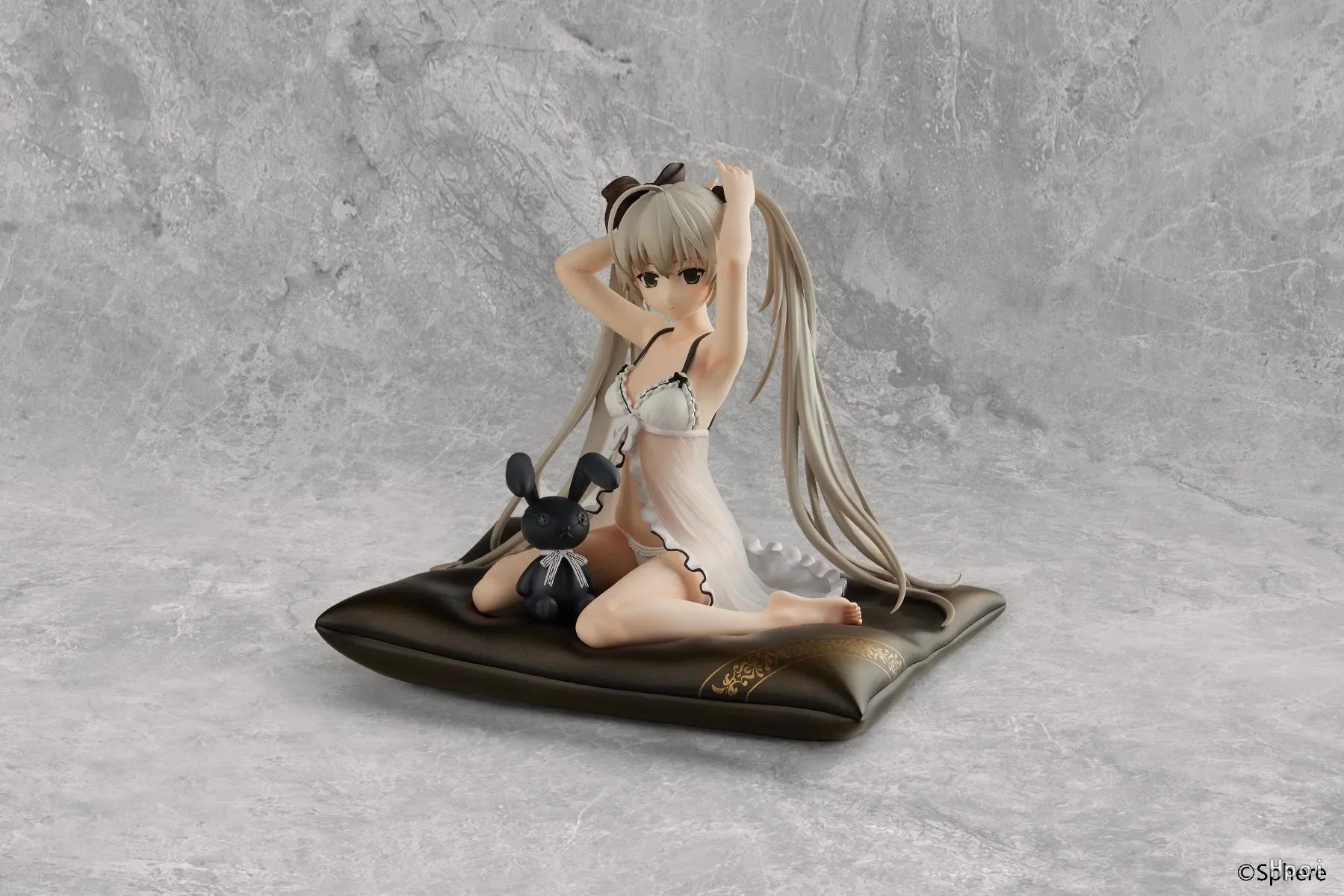 16CM Anime Yosuga no Sora Kasugano Sora Figure Pajamas Sitting Posture  Cute Model Toy Girl Gift Collection Ornaments PVC