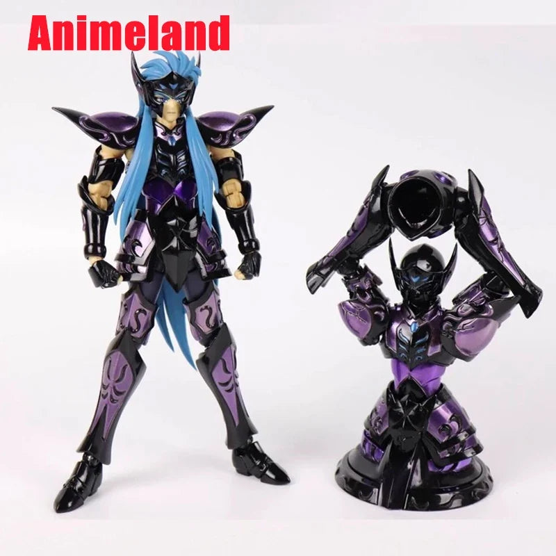 CS Model Saint Seiya Myth Cloth Gold EX Hades Specters Surplice Aquarius Camus With Damaged Armor Action Figure In Stock