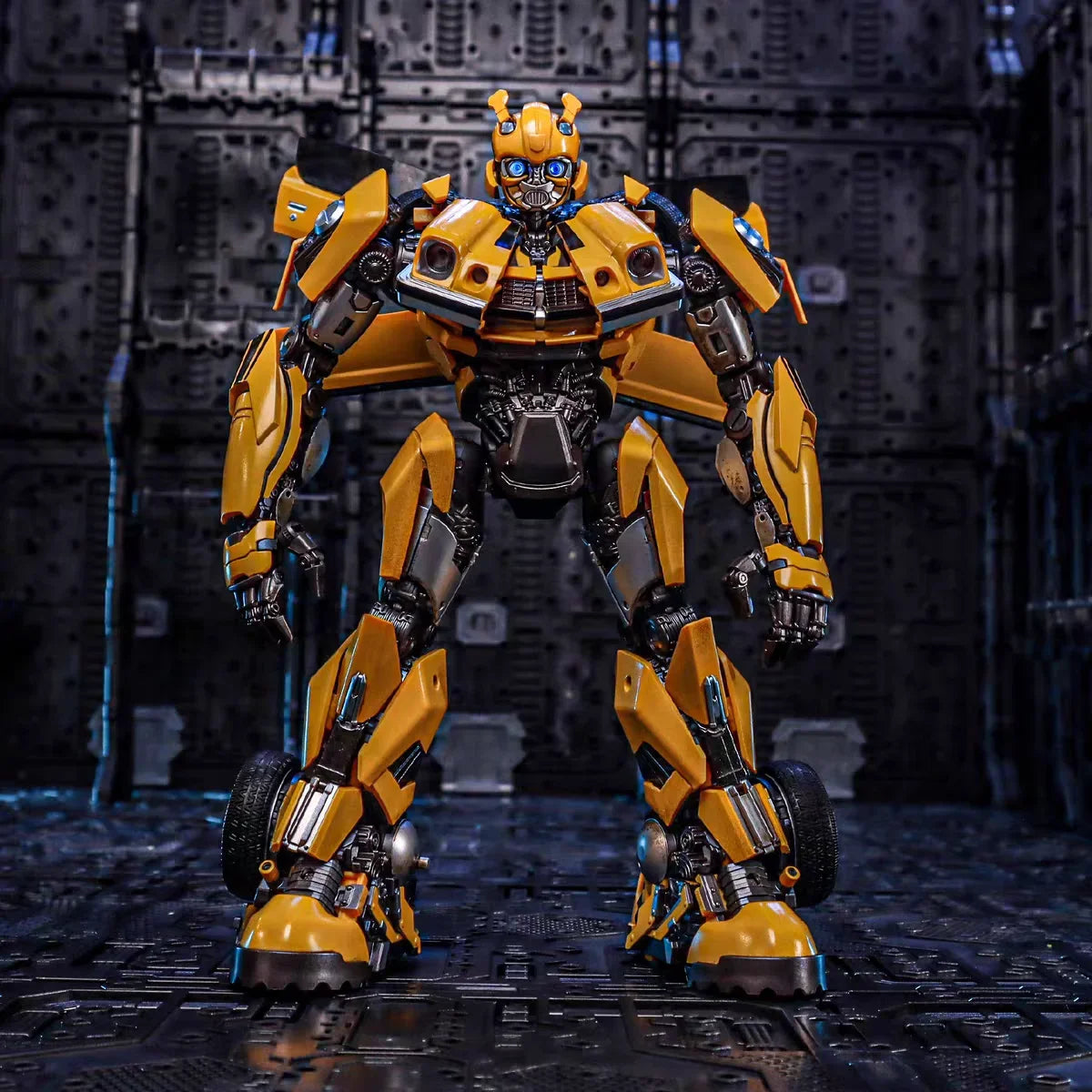 Toy W-01 Huang Xiaozai Movie Transformation 7 Big D Wasp Alloy Skeleton Transformation Toy Car