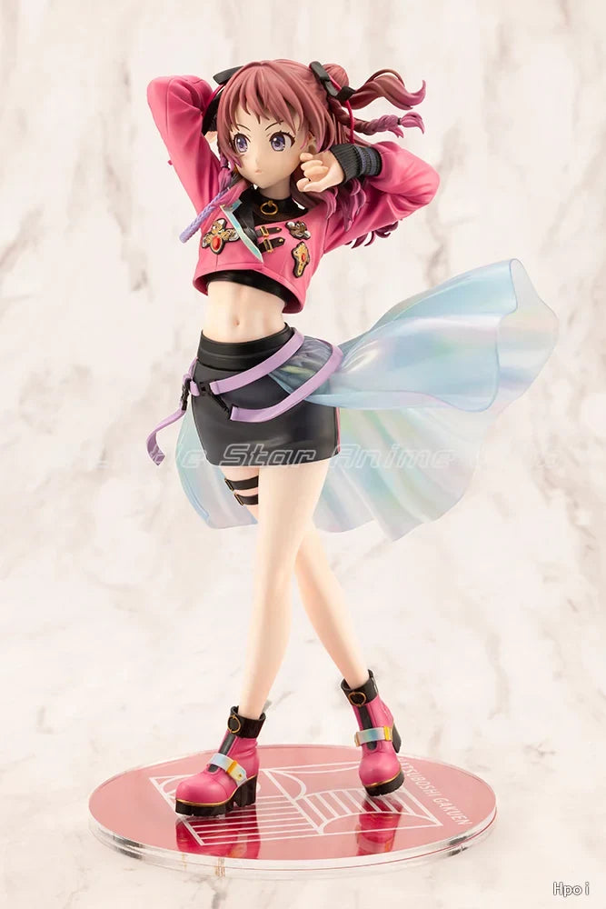 【Pre Sale】Original Kotobukiya Gakuen IDOLM@STER Saki Hanami 1/7 -Fighting My Way- Dolls Animation Figures Models Collection Toys