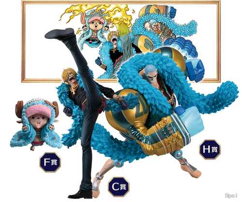 16CM Anime One Piece Sanji Figure 20th Anniversary Blue Set Doll Model Toy Gift Collection Aciton Figure PVC