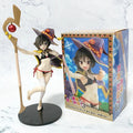 2025 New Anime God's Blessing on This Wonderful World 18cm Megumin Action Figure Cute Figurine Decor Statue Dolls